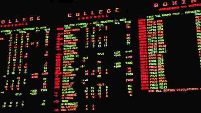 Las Vegas Sports Betting Board