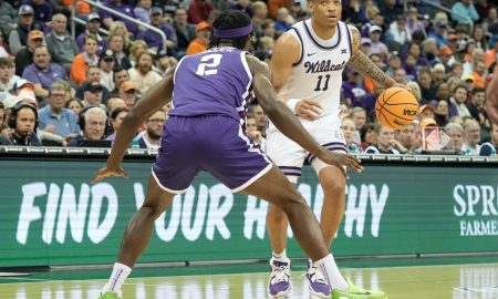 Kansas State forward Keyontae Johnson.