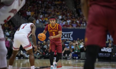 Iowa State guard Tamin Lipsey.