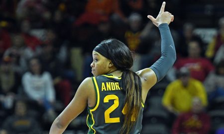 Baylor guard Sarah Andrews.