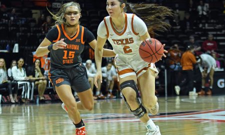 Texas guard Shaylee Gonzales.