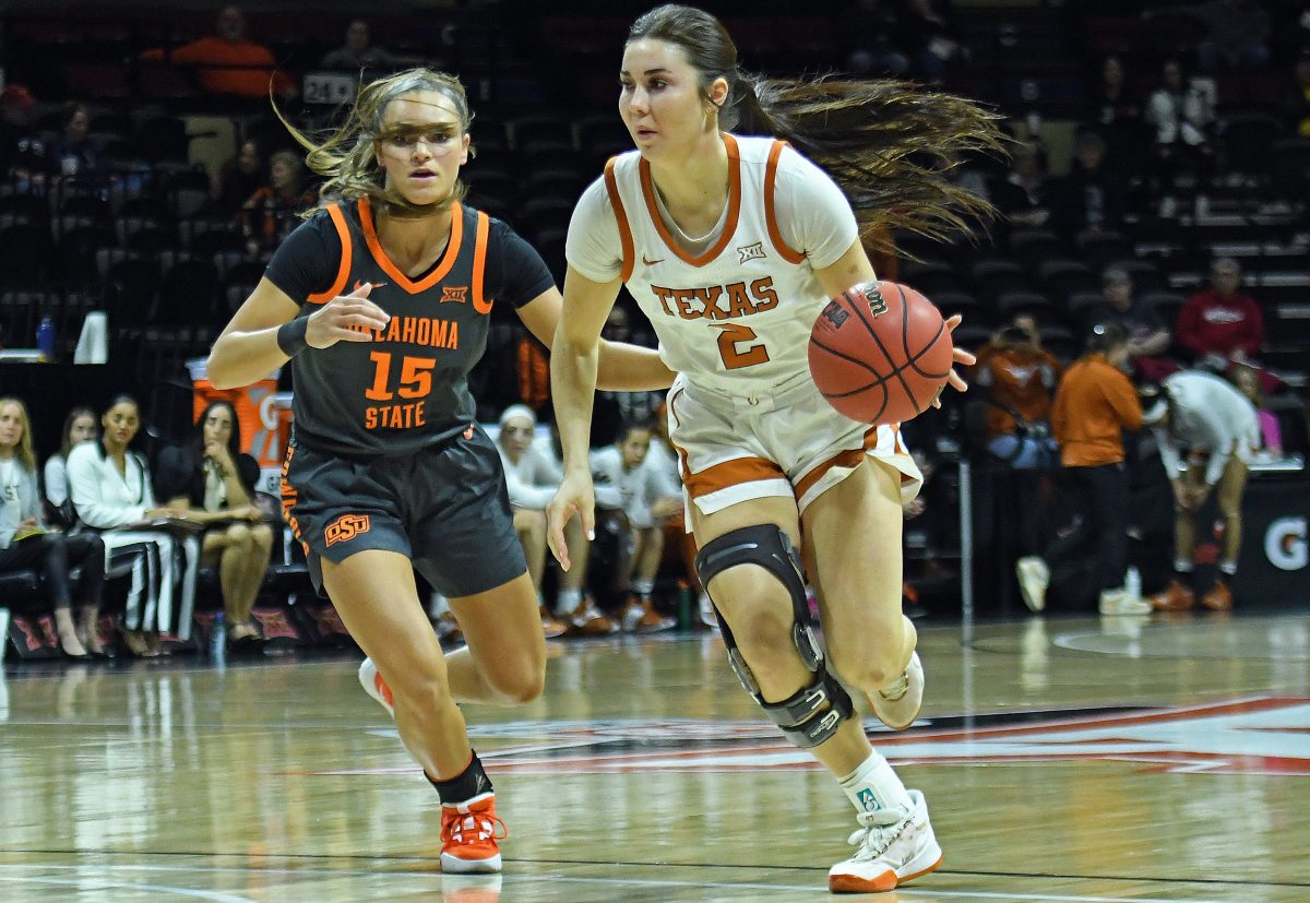 Texas guard Shaylee Gonzales.