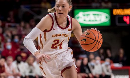 Iowa State women's basketball player Ashley Joens