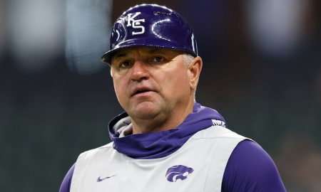 Kansas State Baseball head coach Pete Hughes.