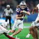 Dec 28, 2023; Orlando, FL, USA; Kansas State quarterback Avery Johnson (2) runs for the touchdown against NC State in the second quarter at Camping World Stadium. Mandatory Credit: Jeremy Reper-USA TODAY Sports