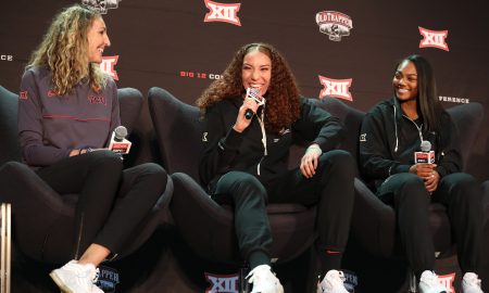 Raegan Pebley, Patricia Morris and K'nisha Godfrey.