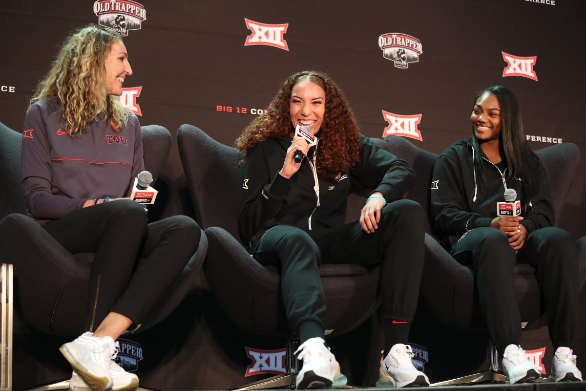 Raegan Pebley, Patricia Morris and K'nisha Godfrey.