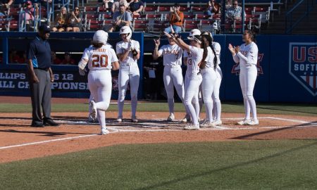 Texas softball Katie Stewart