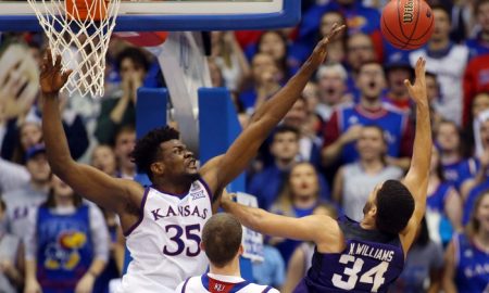 NCAA Basketball: Texas Christian at Kansas