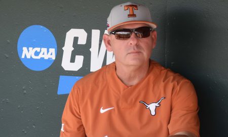 NCAA Baseball: College World Series-Arkansas vs Texas