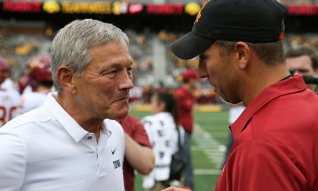 NCAA Football: Iowa State at Iowa