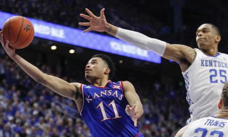 NCAA Basketball: Kansas at Kentucky