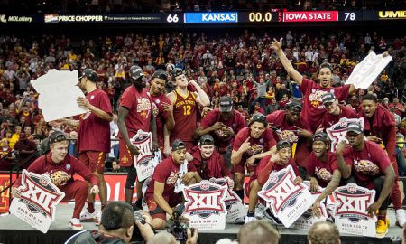 NCAA Basketball: Big 12 Conference Tournament-Iowa State vs. Kansas