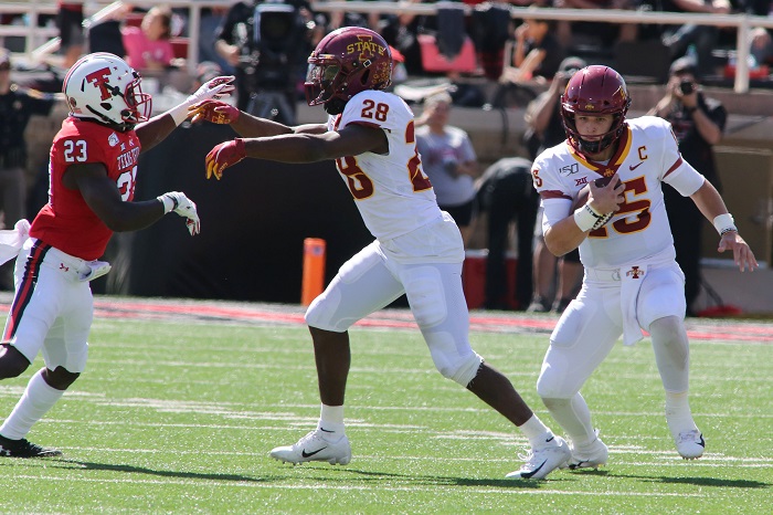 NCAA Football: Iowa State at Texas Tech