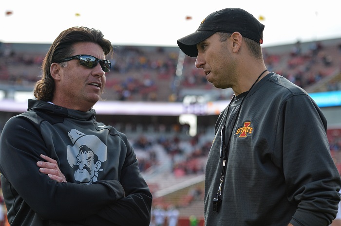 NCAA Football: Oklahoma State at Iowa State