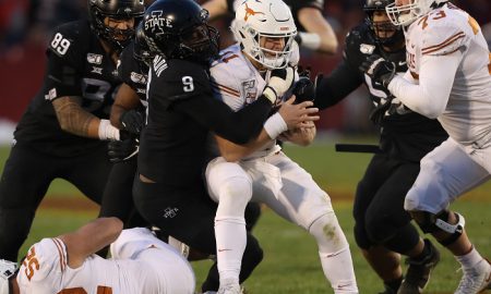 NCAA Football: Texas at Iowa State