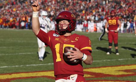 NCAA Football: Kansas at Iowa State