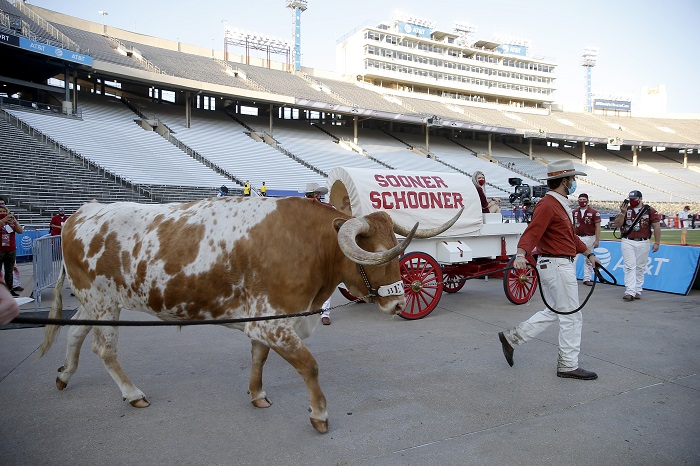 NCAA Football: Texas at Oklahoma