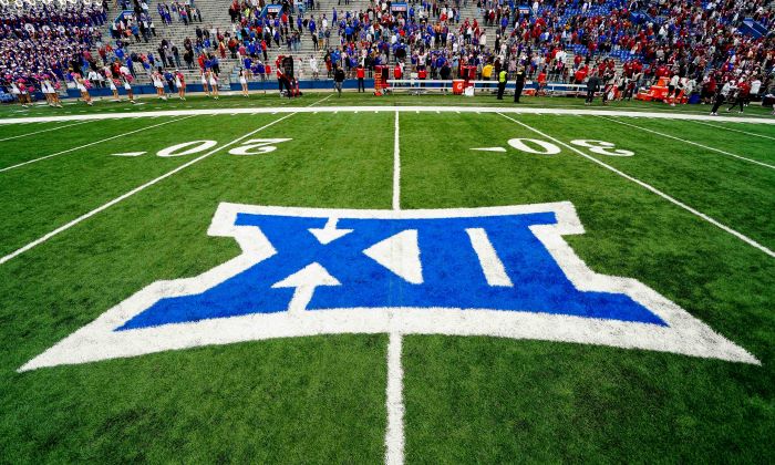 Big 12 Football Logo - blue