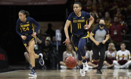 NCAA Womens Basketball: Big 12 Conference Tournament Quarterfinals-Iowa State vs West Virginia