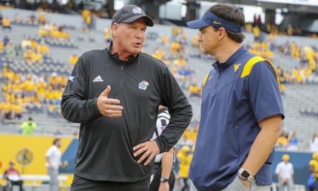 NCAA Football: Kansas at West Virginia