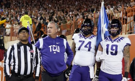 NCAA Football: Texas Christian at Texas