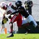 Sep 9, 2023; Boulder, Colorado, USA; Colorado Buffaloes cornerback Omarion Cooper (3) tackles Nebraska Cornhuskers quarterback Jeff Sims (7) in the second quarter at Folsom Field. Mandatory Credit: Ron Chenoy-USA TODAY Sports