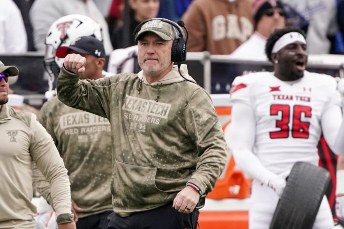 NCAA Football: Texas Tech at Kansas