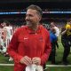 Dec 28, 2023; San Antonio, TX, USA; Arizona Wildcats head coach Jedd Fisch reacts at the end of the Alamo Bowl against the Oklahoma Sooners at Alamodome. Mandatory Credit: Kirby Lee-USA TODAY Sports