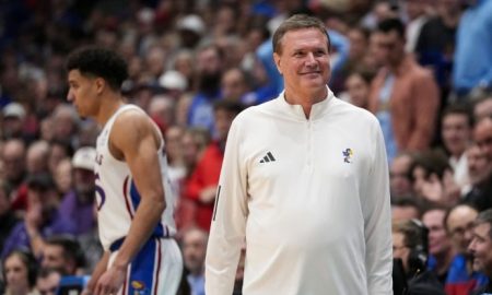 NCAA Basketball: Texas Christian at Kansas