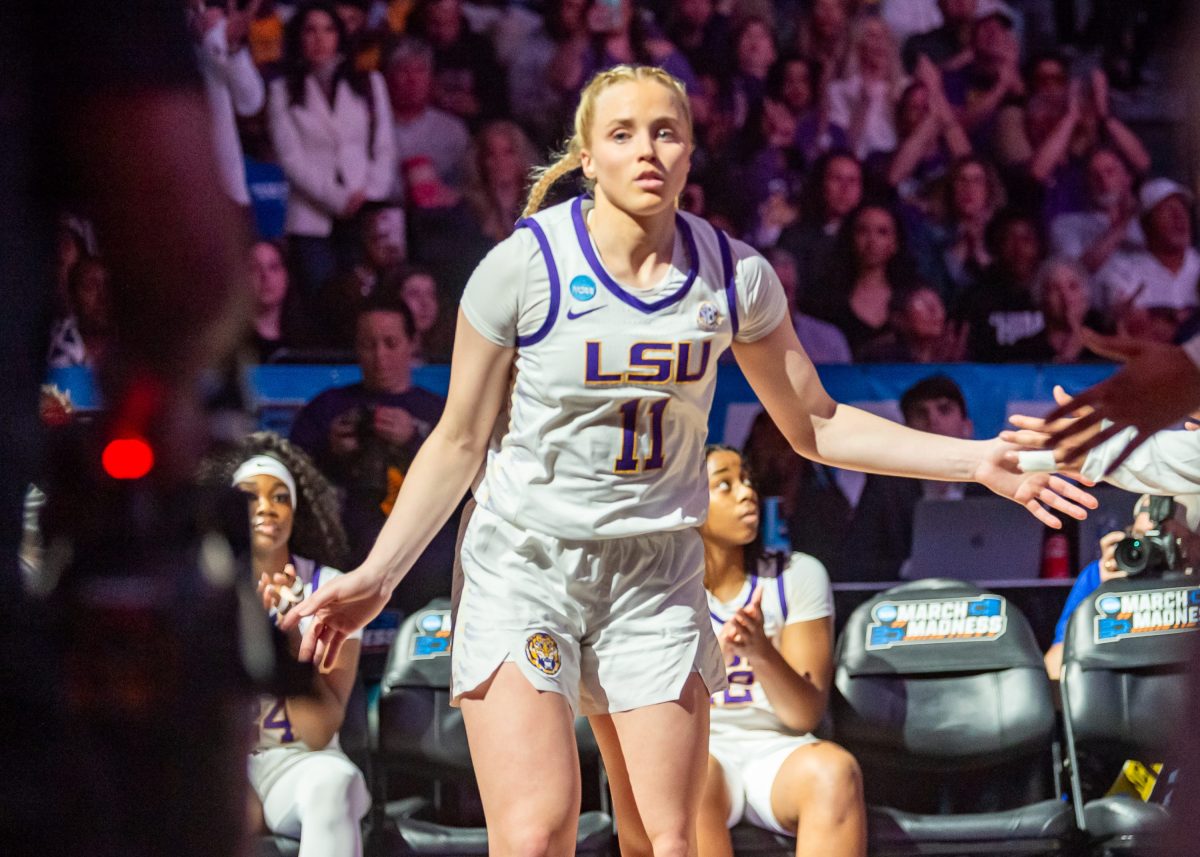 Hailey Van Lith 11 as The LSU Tigers take on the Rice Owls in the 1st round of the 2024 NCAA Tournament in Baton Rouge, LA at the Pete Maravich Assembly Center. Friday, March 22, 2024.