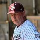 Jun 8, 2024; College Station, TX, USA; Texas A&M head coach Jim Schlossnagle looks on from the dugout prior to the game against the Oregon at Olsen Field, Blue Bell Park Mandatory Credit: Maria Lysaker-USA TODAY Sports