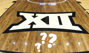 Big 12 basketball logo question marks