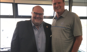 Former Kansas Jayhawks head coach Mark Mangino.