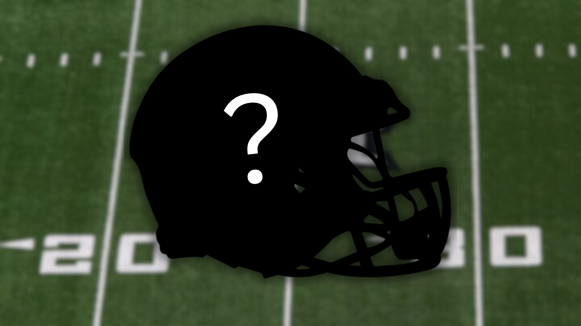 Big 12 Helmet with Question Mark.