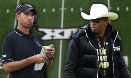 Deion Sanders and Matt Campbell.